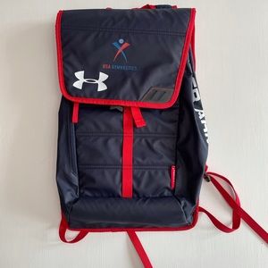 NWOT under armor team USA gymnastics backpack